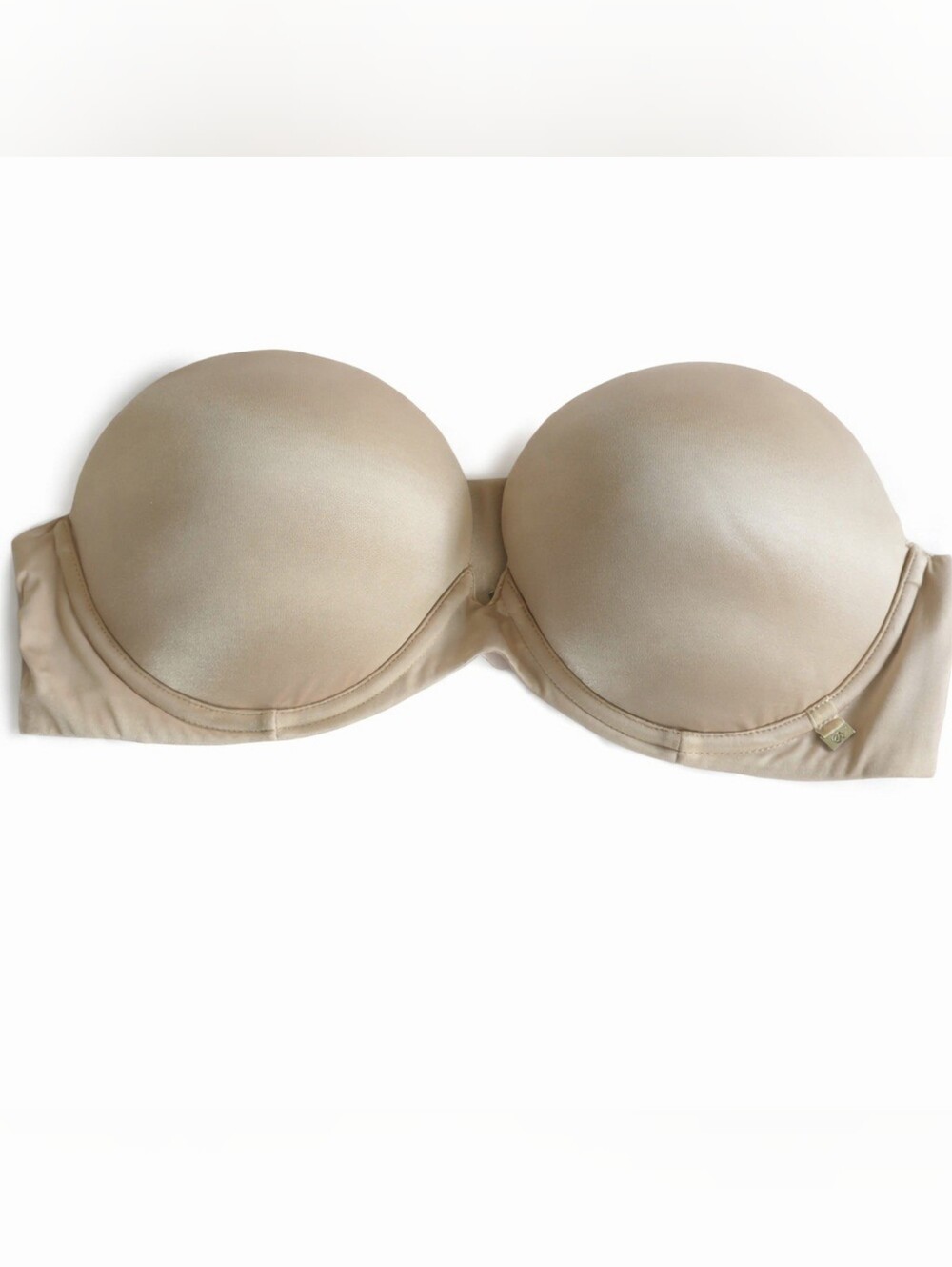 Victoria's Secret Very Sexy Strapless Push-Up Bra Nude Praline 36C Multi-Way - Picture 2 of 13